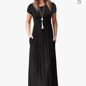Maxi dress with pockets
